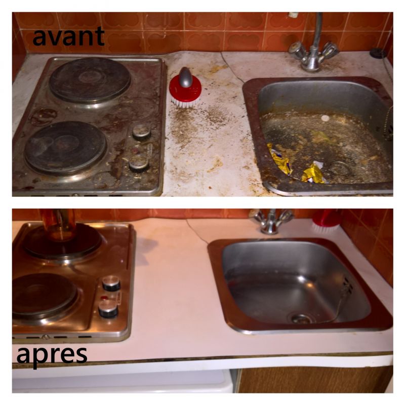 désinfection et détartrage cuisine 